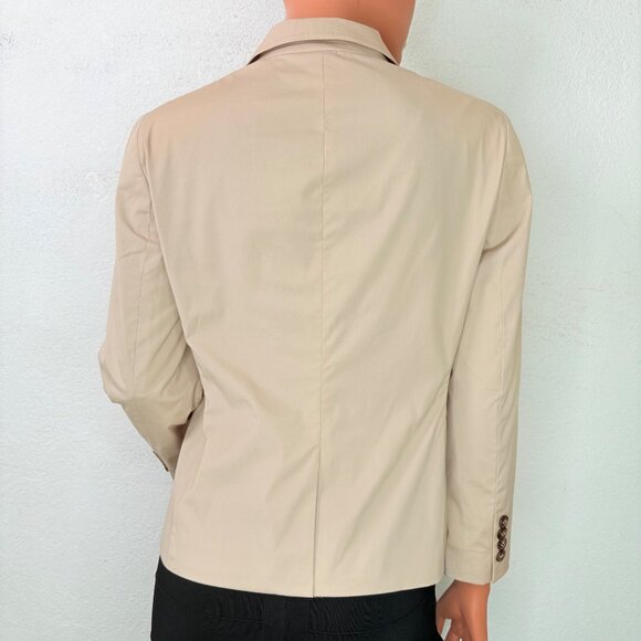 Brooks Brothers Womens 10P Single Breasted Milano Fit Beige BlazerJacket Career - Picture 7 of 13